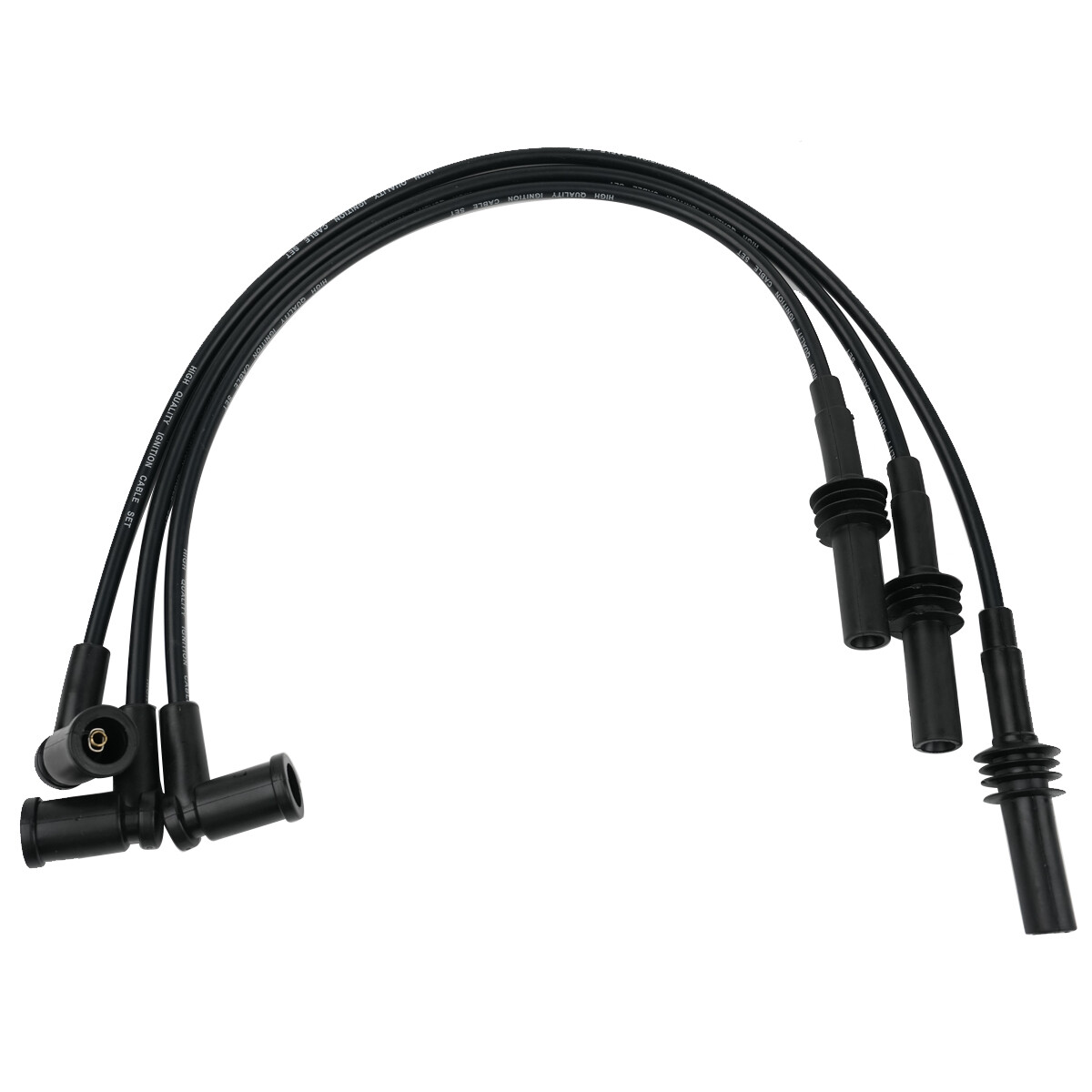 3X Ignition Coils & 6X Spark Plug &3X Wire For Jeep Liberty Dodge Ram