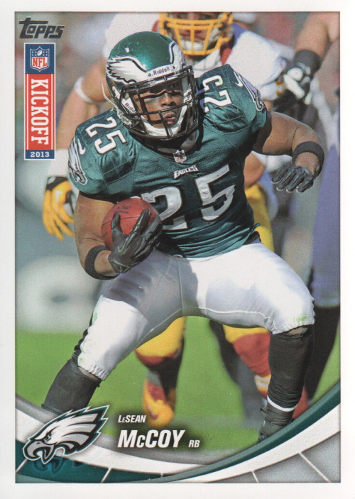 2013 Topps Kickoff Football Card #49 LeSean McCoy