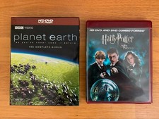 2x HD DVD Movies- Harry Potter and the Order of the Phoenix, Planet Earth 4 DVDs