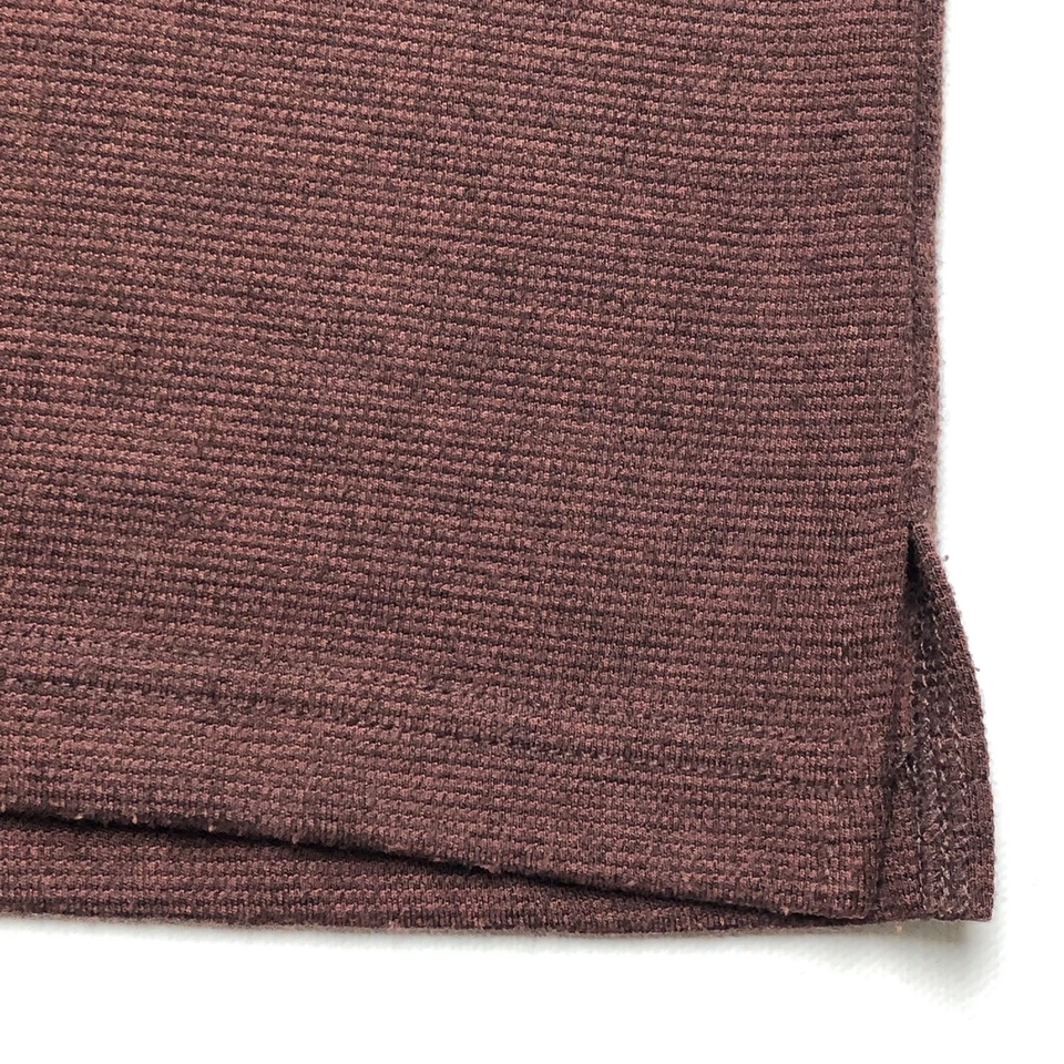 Michael Brandon Sweater Men's XXL 2XL Brown Long Sleeves V Neck Knit Fall Winter - Image 4 of 4