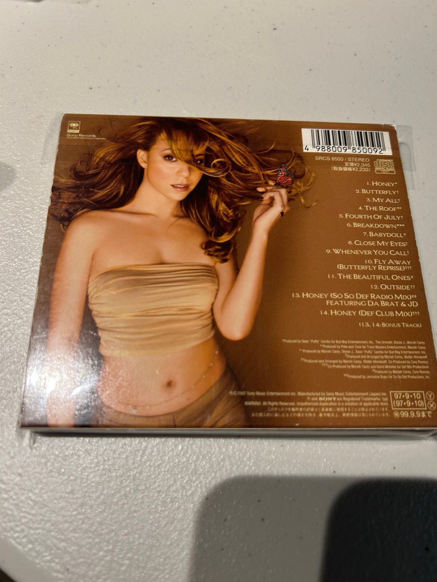 MARIAH CAREY Butterfly JAPAN EDITION CD SRCS 8500 BONUS TRACKS | eBay