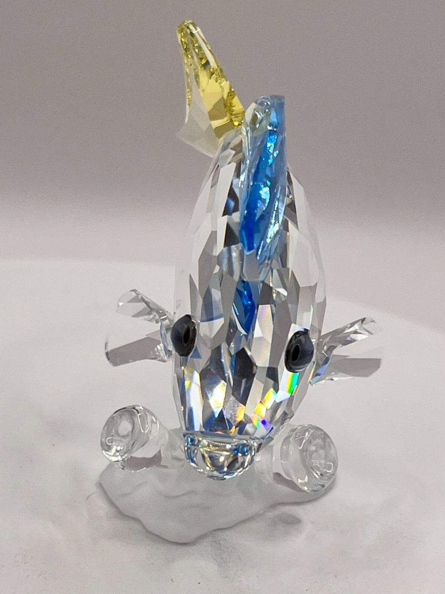 Swarovski Crystal Figurine Blue Tang Fish Wonders of The Sea