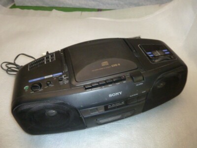 Sony CD/Radio/Cassette-Corder Model CFD-8 | eBay