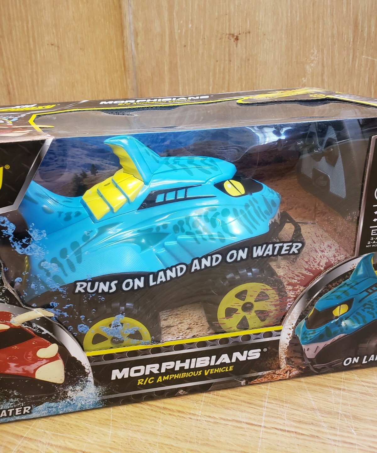 Kid Galaxy Morphibians 2.4GHZ Shark RC Amphibious Vehicle Car Remote Control NEW