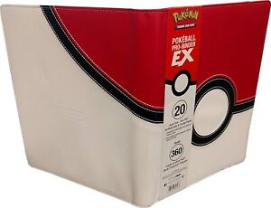 Pokémon Portfolio Pro-Binder Similicuir A4-9 Cases Poké Ball 360 cartes