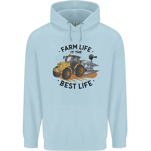 Farm Life is the Best LIFE Farming Farmer Childrens Kids Hoodie - Picture 52 of 64