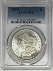 1880-S Morgan Silver Dollar PCGS MS 61 (21)