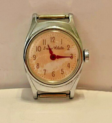 Snow White U.S Time Walt Disney Vintage Mechanical Watch For Parts Or Repair Snow White Bradley Swiss Made Walt Disney | Mercari main image 3