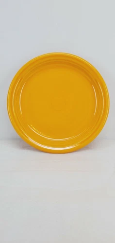 BISTRO style SALAD PLATE butterscotch orange NEW HOMER LAUGHLIN FIESTA 7 1/4"