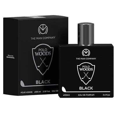 The Man Company Eau De Parfum Polo Woods Black Long Lasting