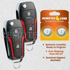 2 For 2001 2002 2003 2004 2005-2010 Ford Explorer Sport Trac Remote Key 80 Bit