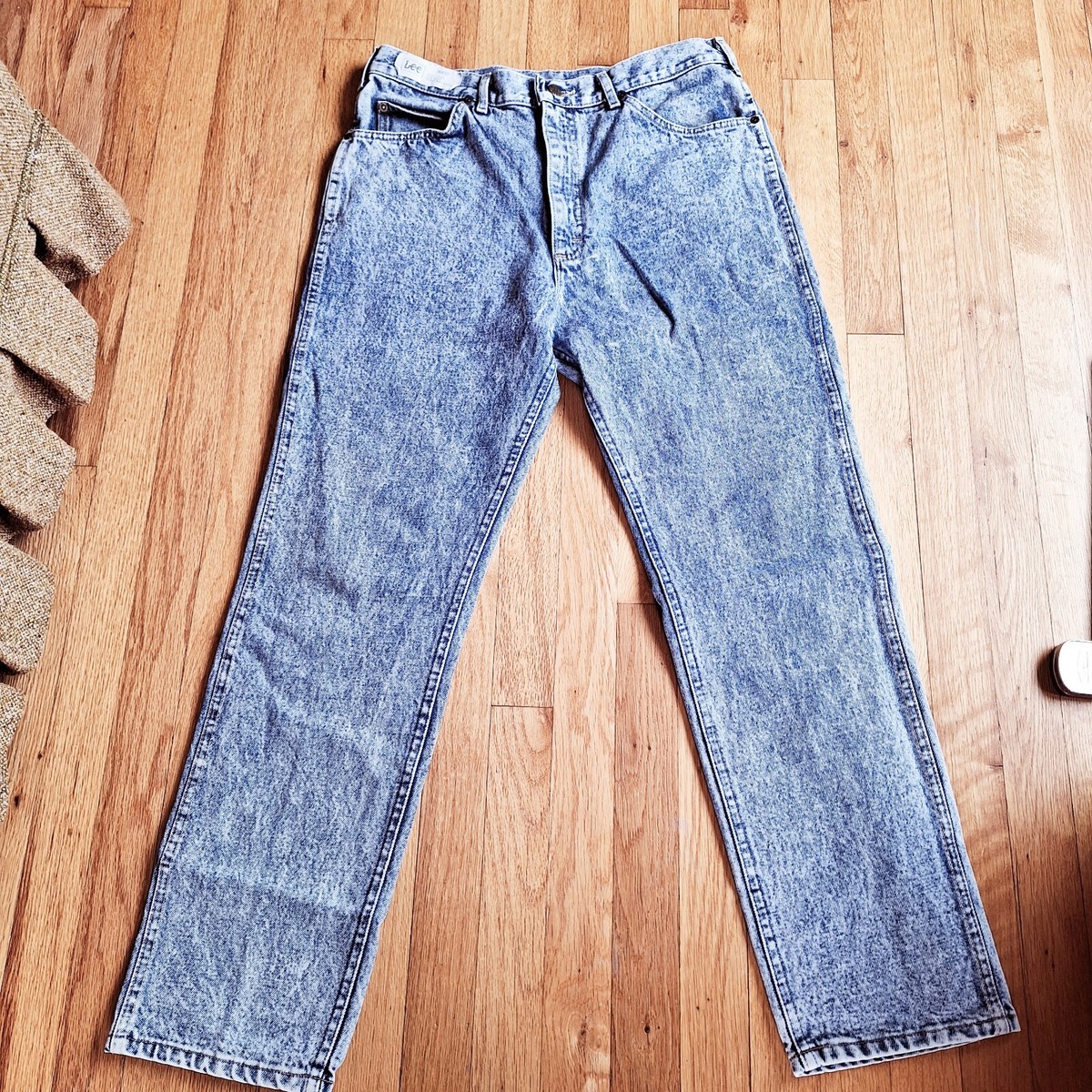 Vintage Men's Lee's Frosted Rider Jeans 36x32 100% Cotton Vintage Men's Lee's Frosted Rider Jeans 36x32 100% Cotton
