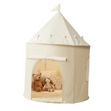 Kids Tent: Pop up Kids Play Tent Made by Peachskin Fabric - Golden Beige
