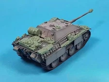 1/72 Resin Model Kit Jagdpanther Tank Unassembled Unpainted Accessories Set