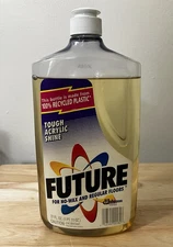 Vtg FUTURE Premium Floor Finish Acrylic Shine 27 oz SC Johnson Wax 90% Full 1992