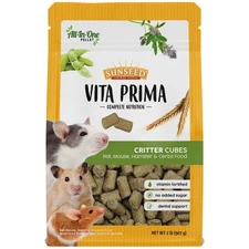 Sunseed Vita Prima Critter Cubes Food 2 lb.