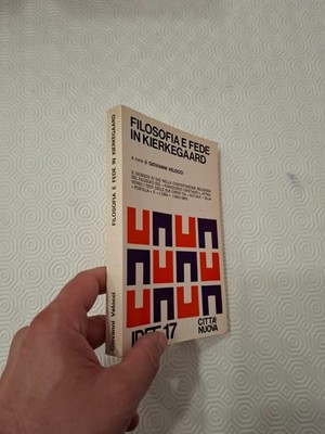 PHILOSOPHIE UND GLAUBE AN KIERKEGAARD / GIOVANNI VELOCI / NEUSTADT 1976