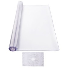Clear PVC Desk Protector 24 x 48 Inch 2.0 mm Thickness Rectangle Table Cover