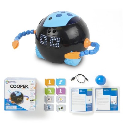 Learning Resources Cooper the STEM Robot - Coding for Kids, Building Toys, Robot