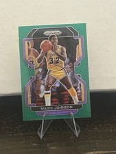 2021 Panini Prizm Magic Johnson Black Gold Prizm #248 card