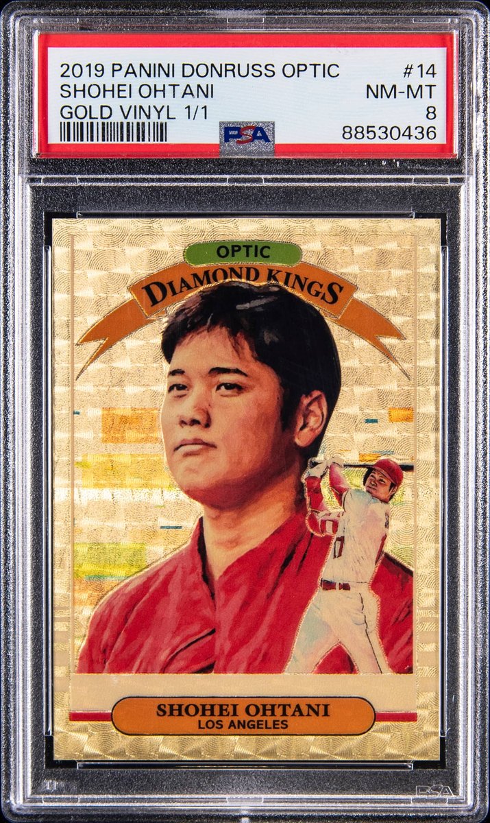 2019 Donruss Optic SHOHEI OHTANI Diamond Kings Gold Vinyl