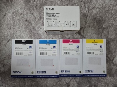 Epson T13X1/X2/X4/X4 XL Original Tintenpatronen mit Maintenance Box PXMB6/T6714