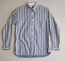 Tommy Hilfiger Shirt Boy's Large Youth Collared Long Sleeve Button Down
