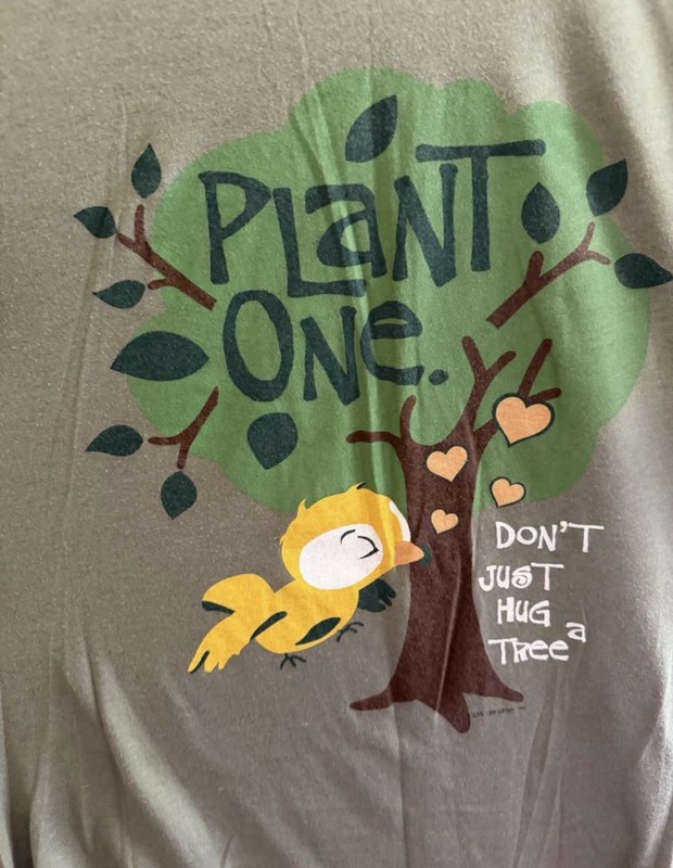 Live Life Green Plant One Nature Lovers Graphic Tee Shirt Green Size 2X