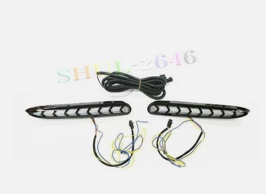 Para TOYOTA COROLLA SE XSE 2020-2024 LED DRL LUZ DE CIRCULACIÓN DIURNA FAROS ANTINIEBLA Foto 2 de 4