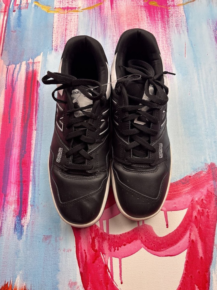 New Balance 550 Black White Lifestyle Sneaker BB550SV1 Men\'s Size 13 D Size 13 - New Balance 550 Black White for sale online | eBay main image 4