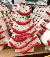 Little Debbie Christmas Tree Cake Blow Mold Led Lighting 22 Inches Tall