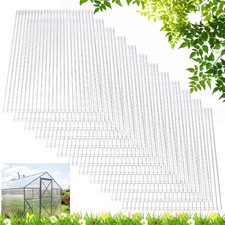 10 Pack Polycarbonate Sheets Greenhouse 4mm Thick Roof Panel Twinwall UV Protect