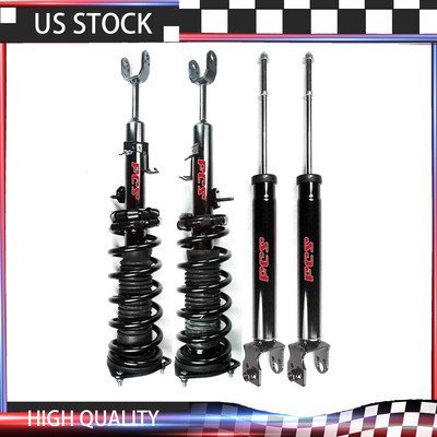 Front Struts & Rear Shocks With Sway Bar For 2003-2006 Infiniti G35 3.5L Coupe