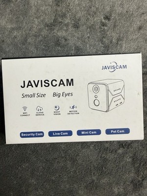 Javiscam Mini Camera Security Camera WiFi Connect Motion & Night Detection