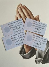 4 Bible Verse Mini Scripture Inspirational Christian Gifts Encouragement Cards.
