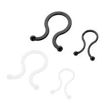 100 Pcs under Desk Wire Management Data Line Winder Cable Buckle