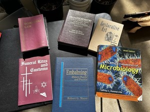 Embalming Funeral Service Textbooks