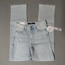 Joe  s Jeans - Girls Size 10 - The Lara - Straight Leg - Rhinestones - MSRP 45