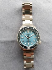 Seiko Prospex Glacier Blue Automatic Dial Steel Bracelet Men's Watch SPB299J1