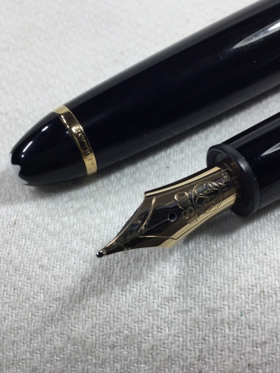 Vintage 1975-80  Montblanc Meisterstück No. 146  Legrand 14K NIB Ebonite Feed