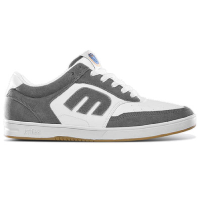 Etnies Aurelien Core Skate Shoes Grey White