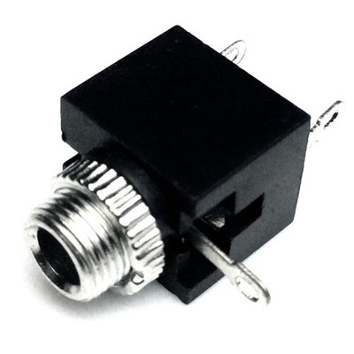 CESS 3.5Mm Mono TS Jack Socket Adapter Cables Connectors (10 Pack)