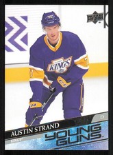 2020-21 Upper Deck #722 Austin Strand Young Guns RC