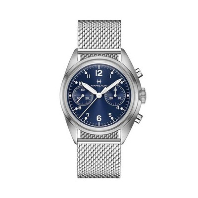 Hamilton Uhr Khaki Aviation Pilot Pioneer Mechanical Chrono H76409140 Watch