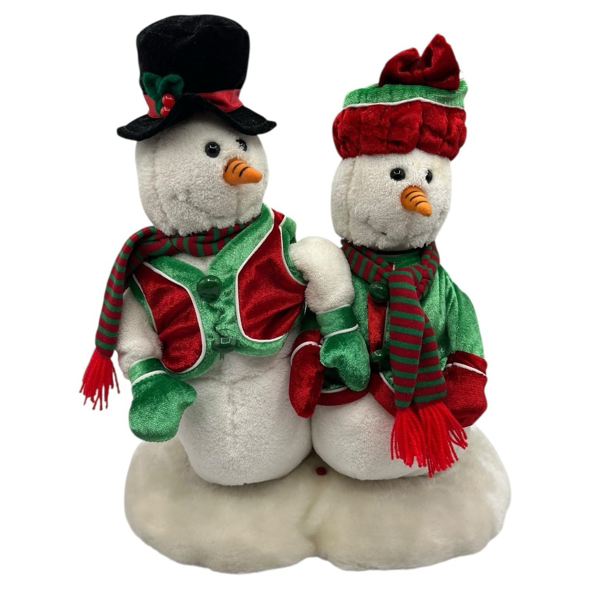 Gemmy Mr. & Mrs. Snow Singing 