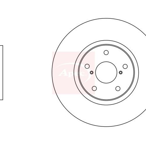 APEC Brake Disc DSK2583