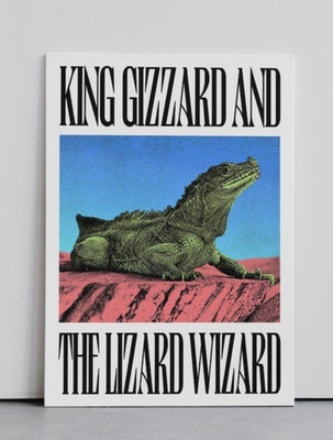 King Gizzard & The Lizard Wizard Poster   Psychedelic Rock Music Wall Art