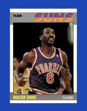 1987-88 Fleer Set-Break # 26 Walter Davis NM-MT OR BETTER *GMCARDS*