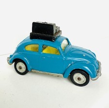 1970s Husky Volkswagon VW Beetle 1300 Diecast Vintage 1:64 Blue Made In Britain