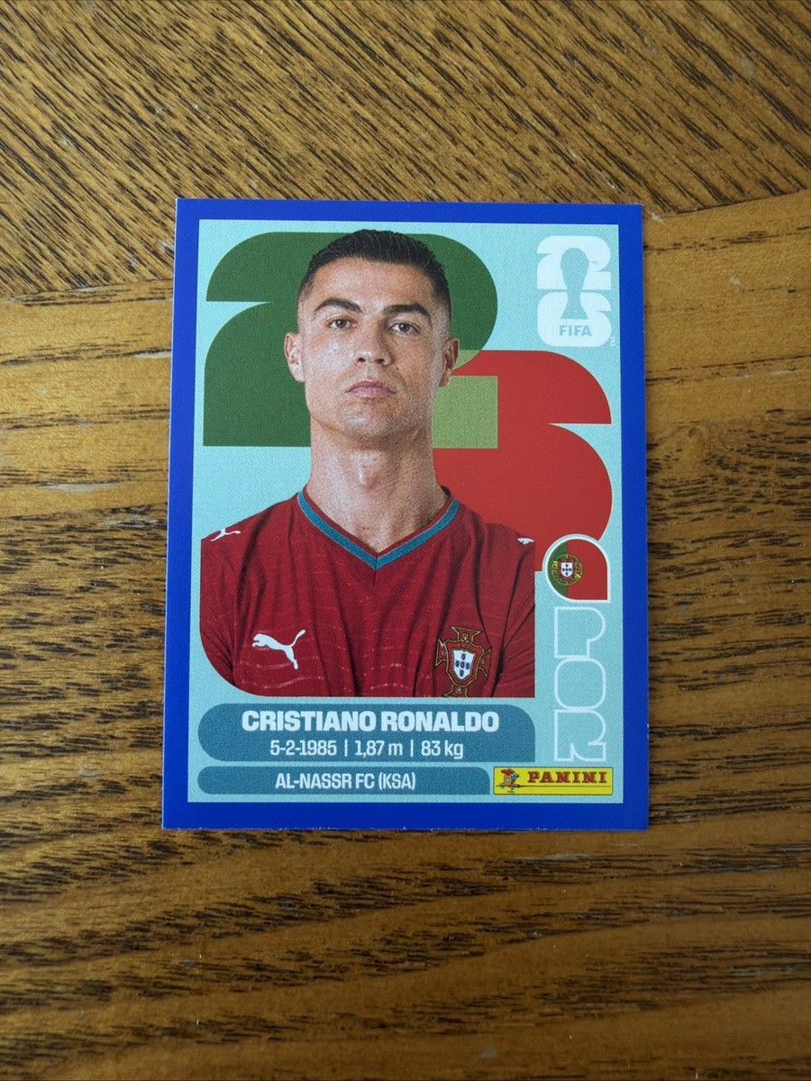 Panini FIFA World Cup 2026 Cristiano Ronaldo POR 15 Portugal blue